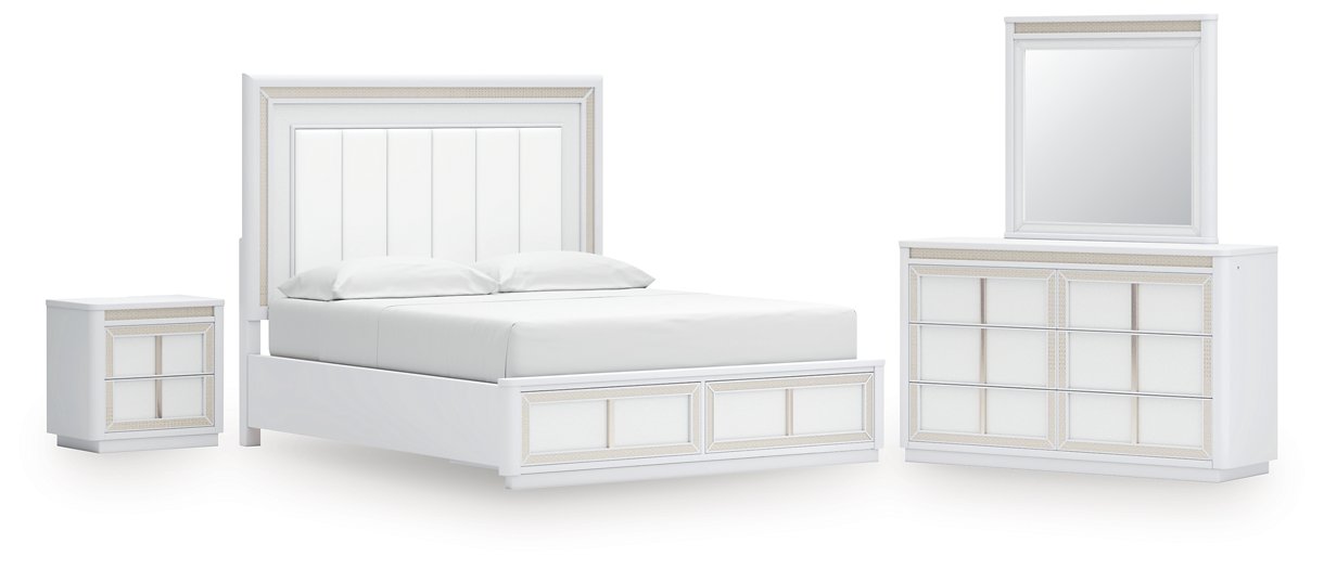 Chalanna Bedroom Set - Romeo & Juliet Furniture (Warren,MI)