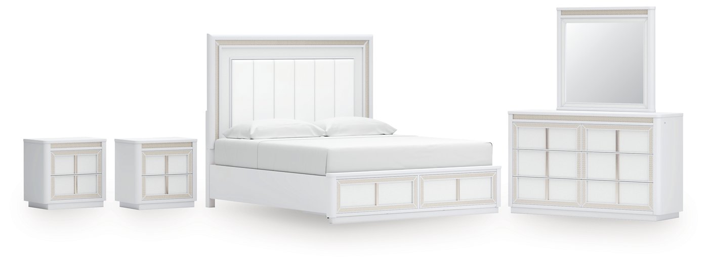 Chalanna Bedroom Set - Romeo & Juliet Furniture (Warren,MI)
