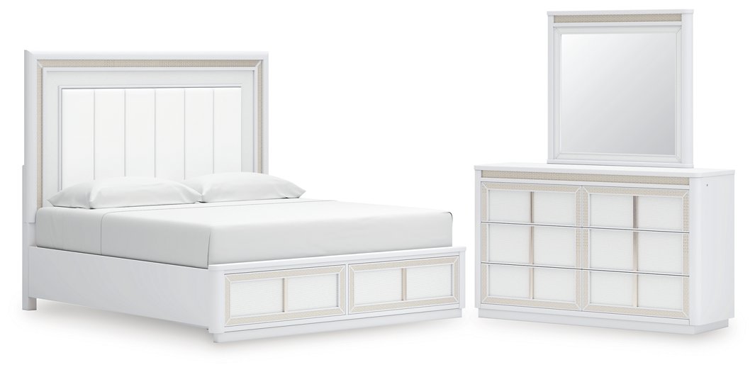 Chalanna Bedroom Set - Romeo & Juliet Furniture (Warren,MI)