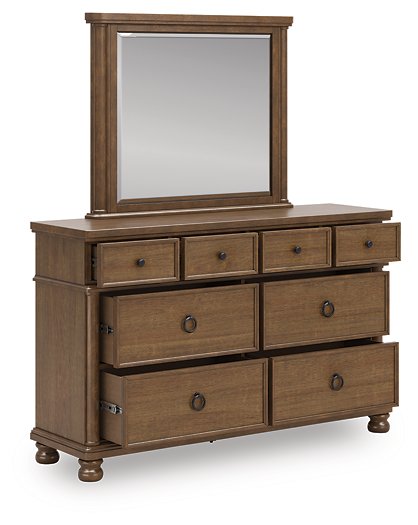 Chadworth Dresser and Mirror - Romeo & Juliet Furniture (Warren,MI)