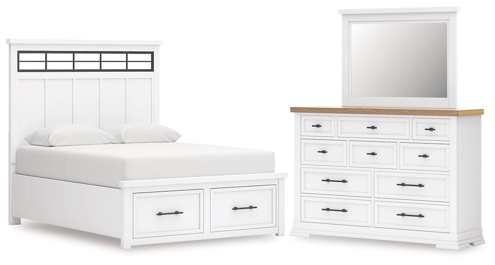 Ashbryn Bedroom Package - Romeo & Juliet Furniture (Warren,MI)
