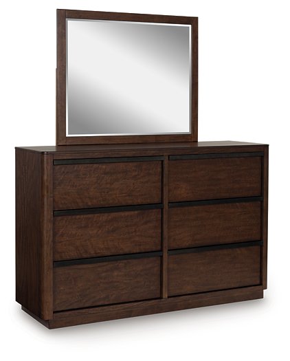 Dilenno Dresser and Mirror - Romeo & Juliet Furniture (Warren,MI)