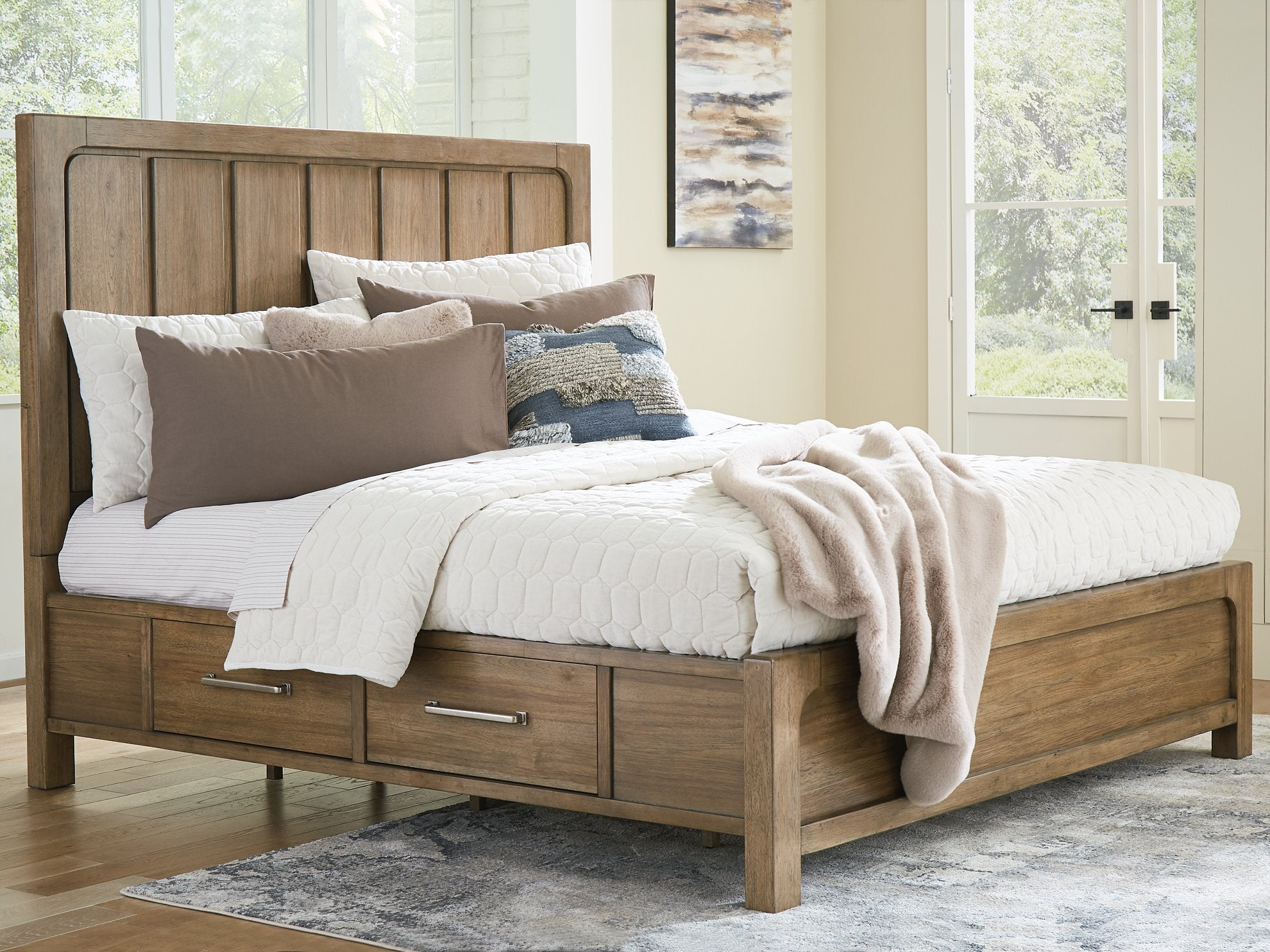 Cabalynn Bed with Storage - Romeo & Juliet Furniture (Warren,MI)