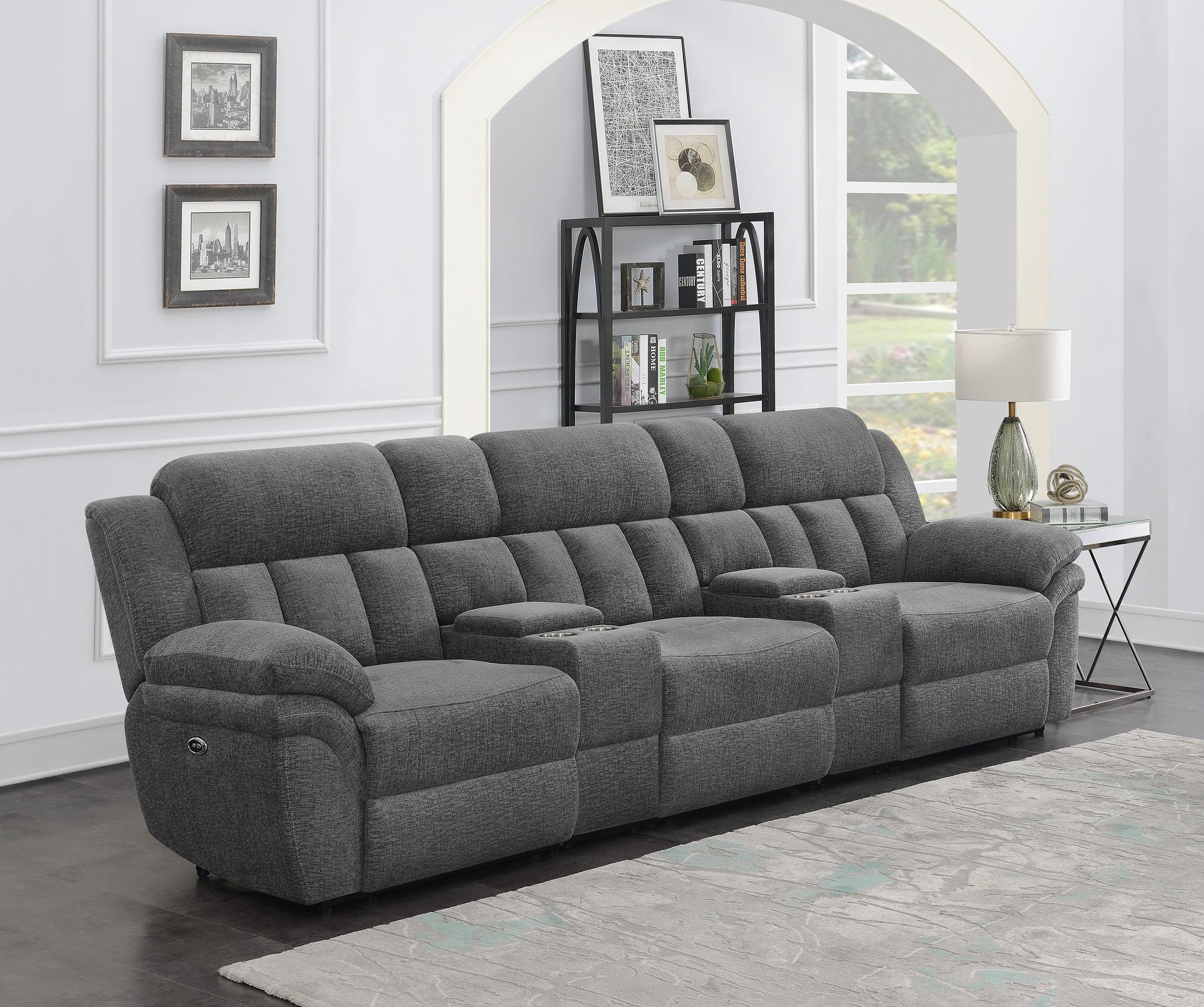 Bahrain Power Home Theater Seating - Romeo & Juliet Furniture (Warren,MI)