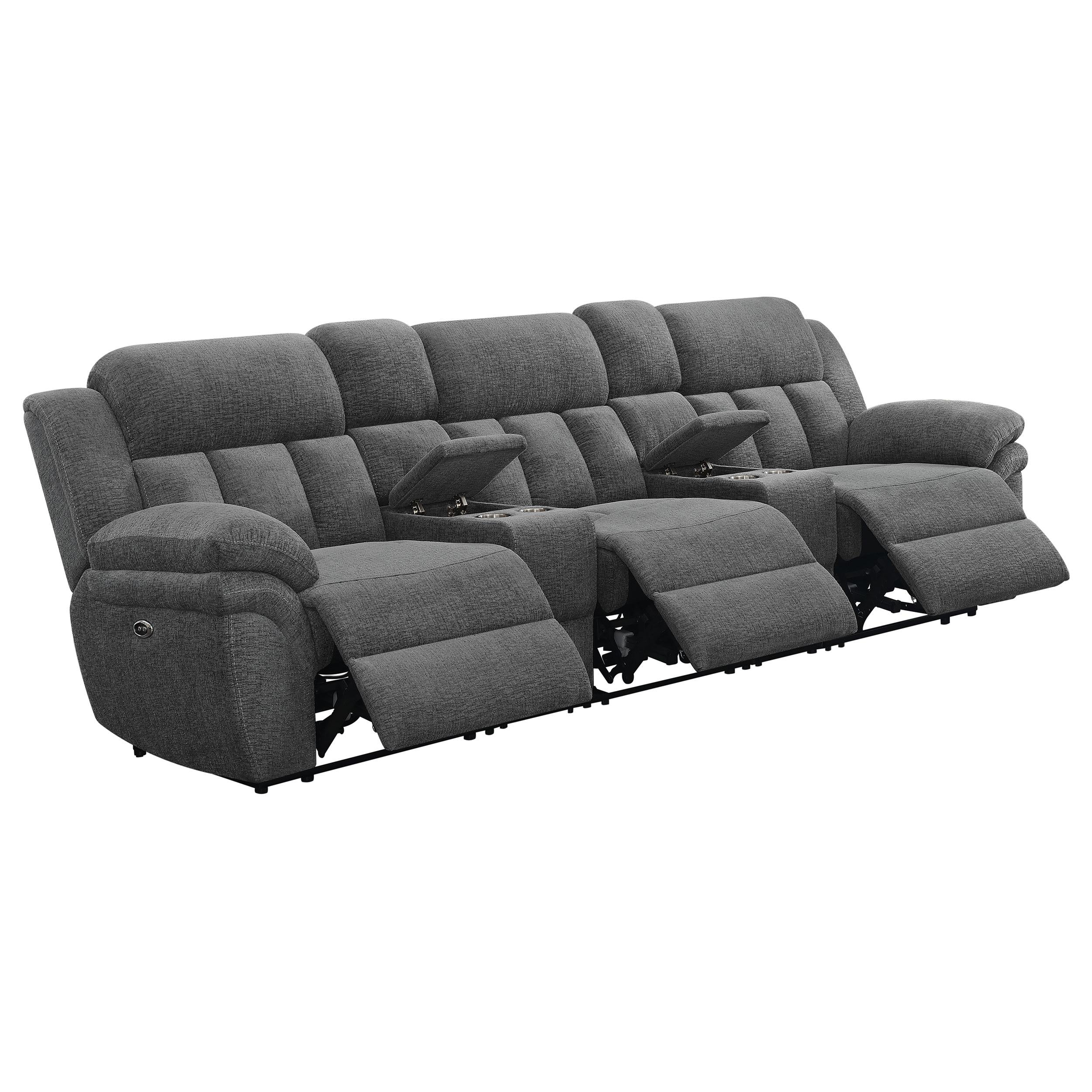 Bahrain Power Home Theater Seating - Romeo & Juliet Furniture (Warren,MI)