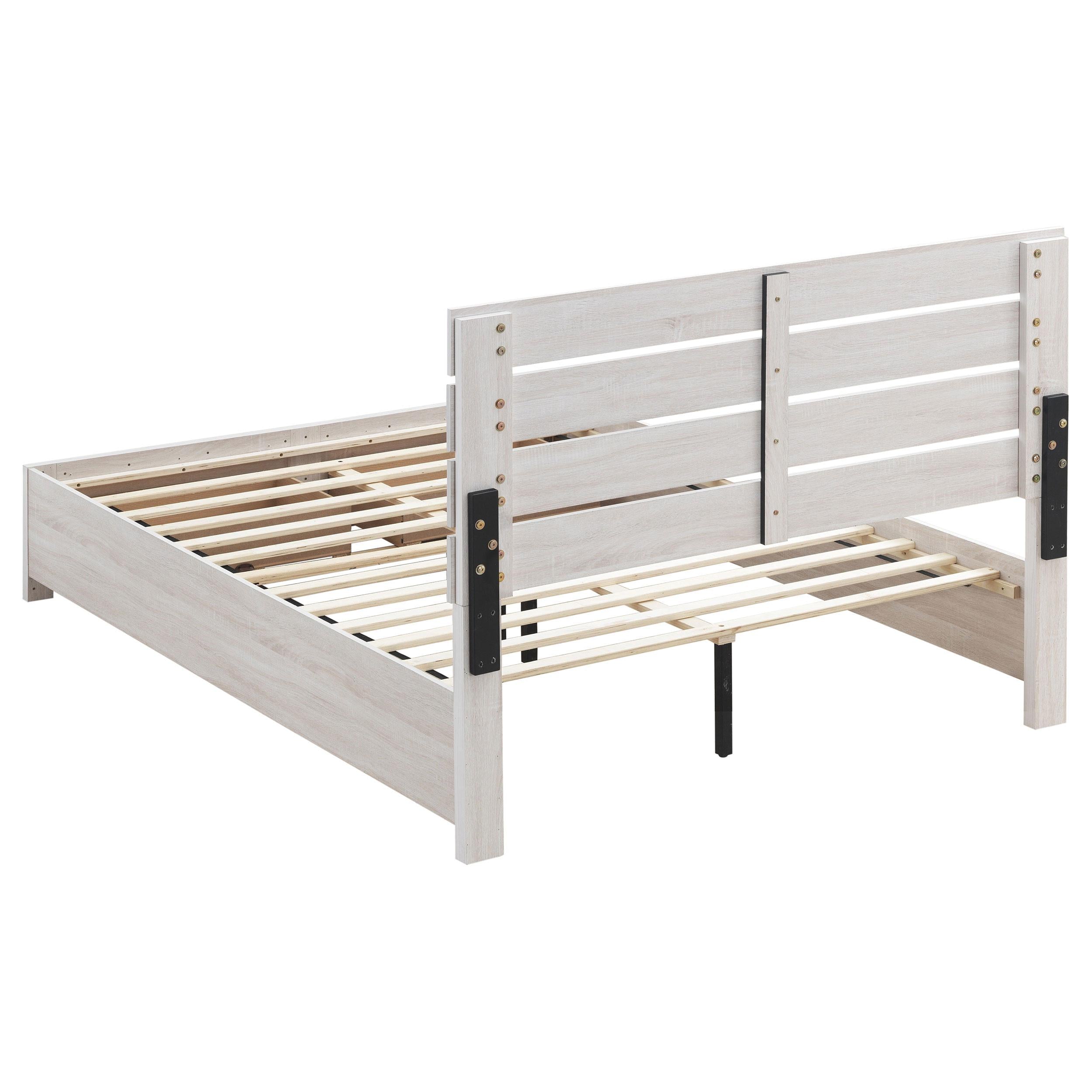 Brantford Panel Platform Storage Bed - Romeo & Juliet Furniture (Warren,MI)