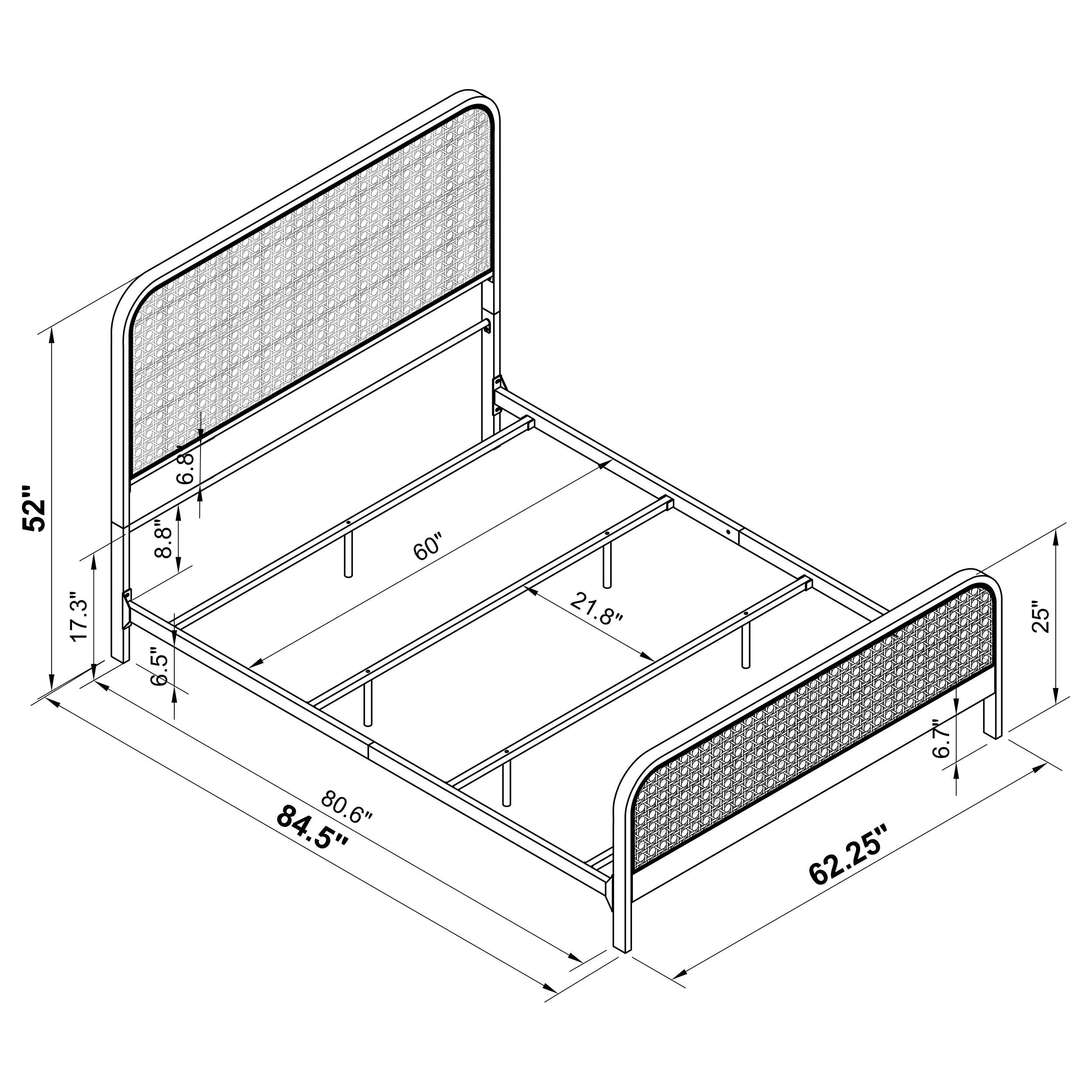 Lanewood Panel Bed - Romeo & Juliet Furniture (Warren,MI)