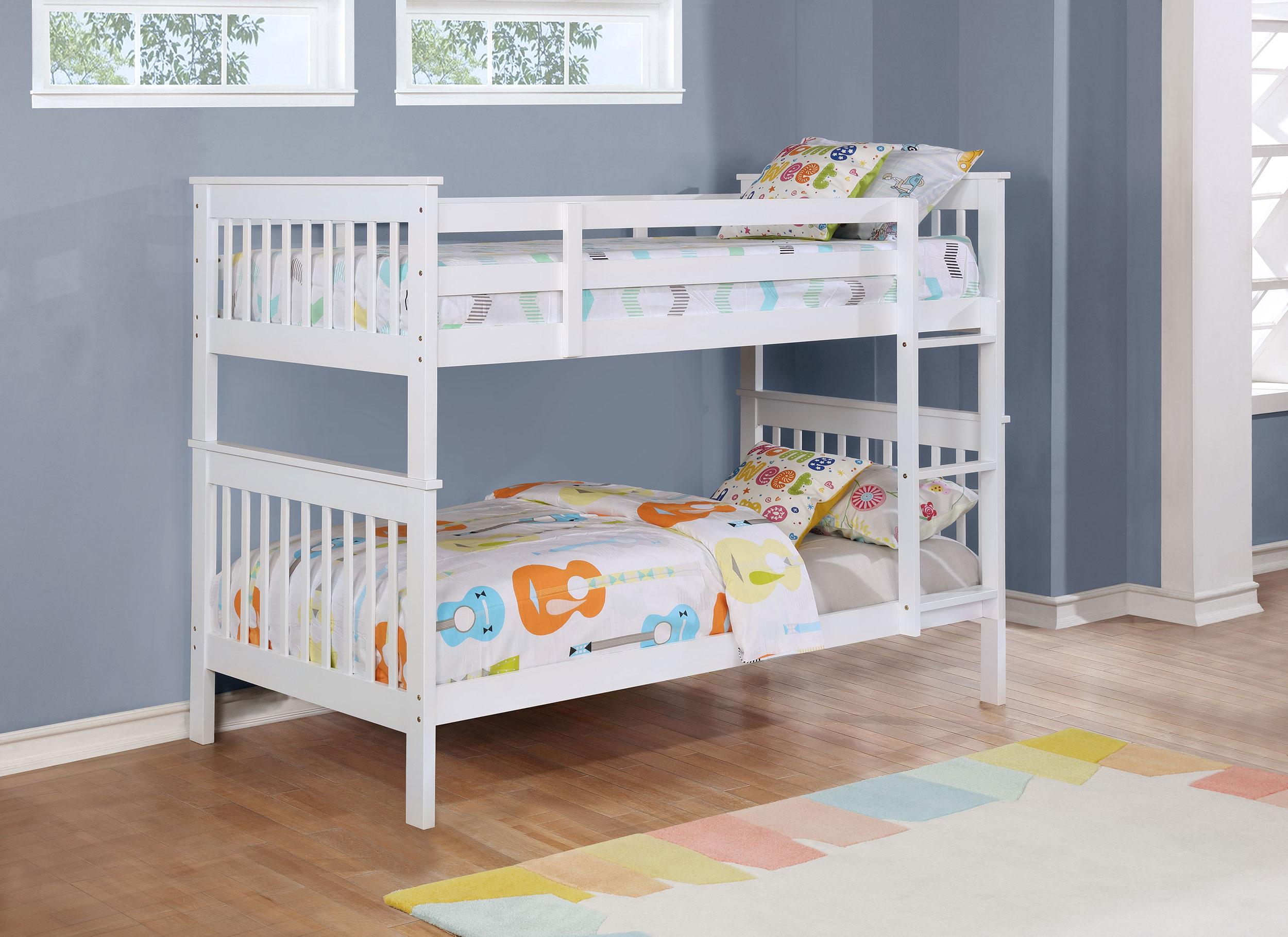 Chapman Bunk Bed with Mattress - Romeo & Juliet Furniture (Warren,MI)