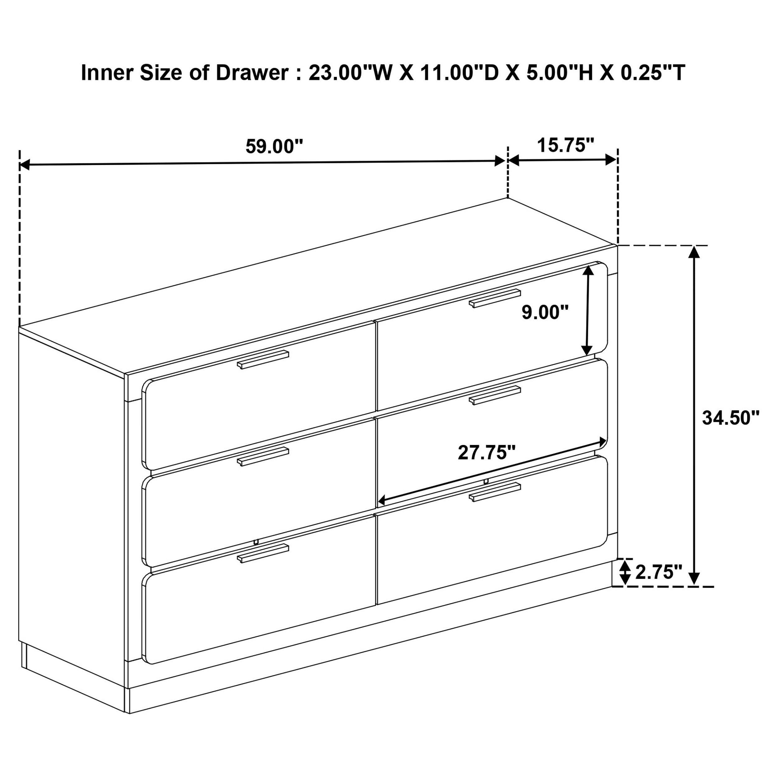 Caraway Bedroom Set - Romeo & Juliet Furniture (Warren,MI)