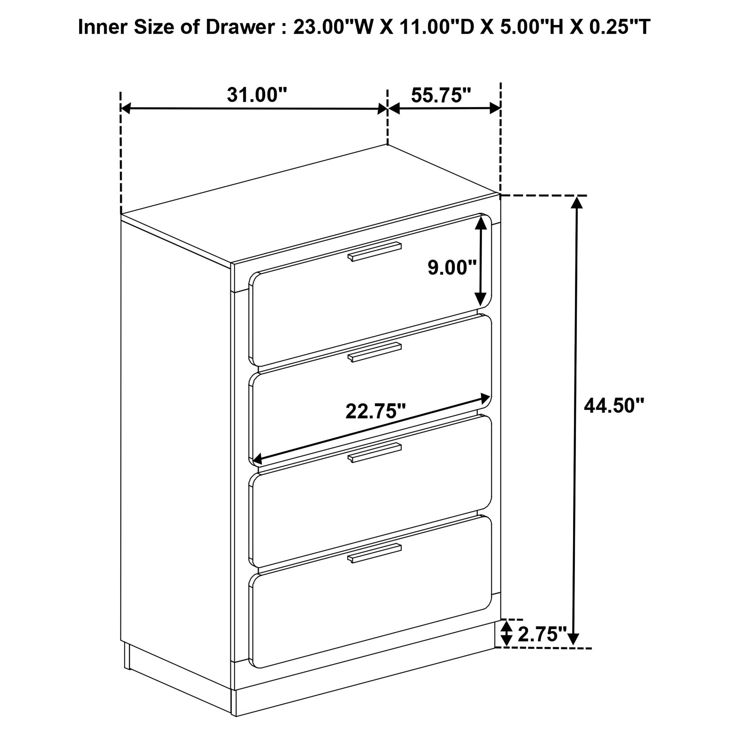 Caraway Bedroom Set - Romeo & Juliet Furniture (Warren,MI)