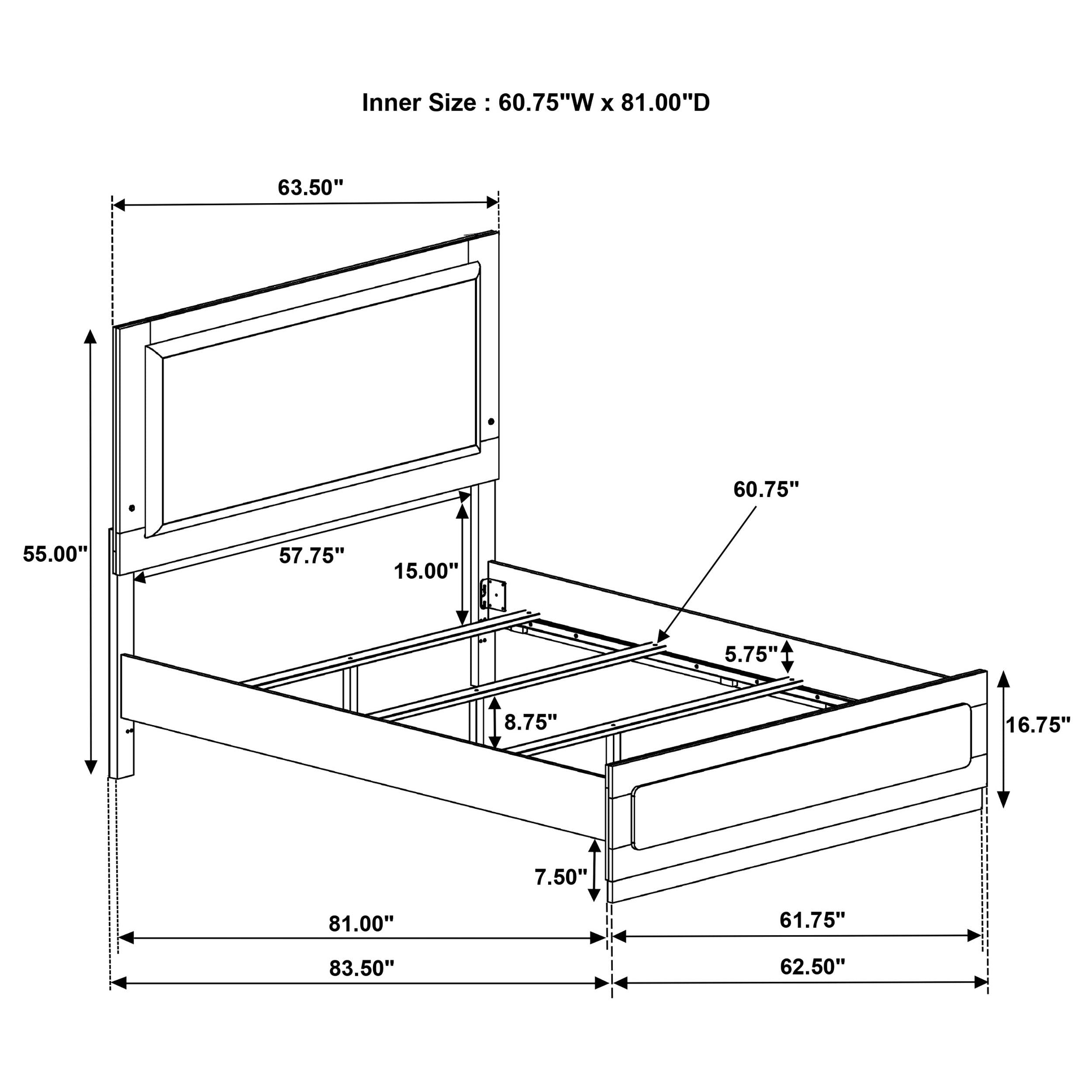 Caraway Bedroom Set - Romeo & Juliet Furniture (Warren,MI)