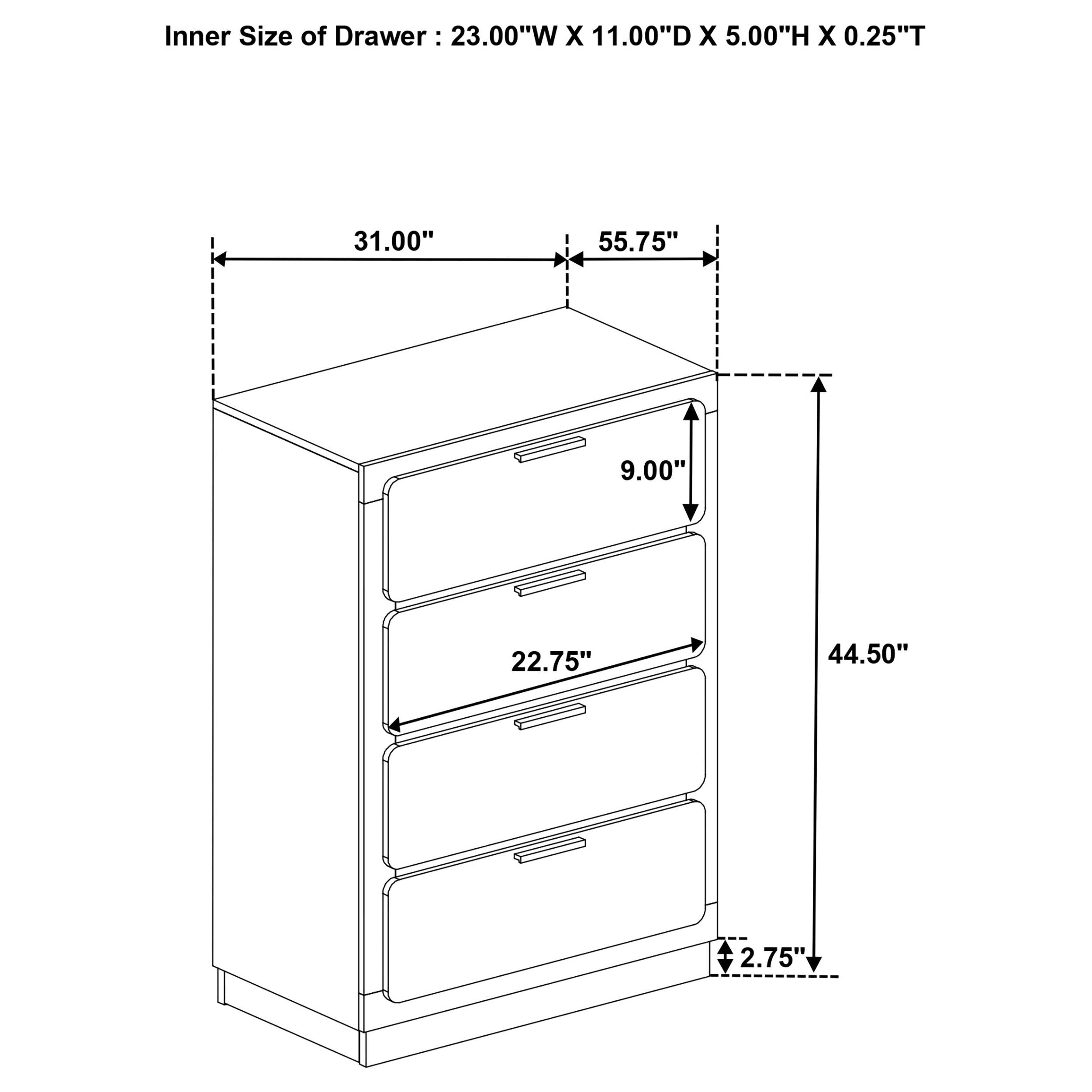 Caraway Bedroom Set - Romeo & Juliet Furniture (Warren,MI)