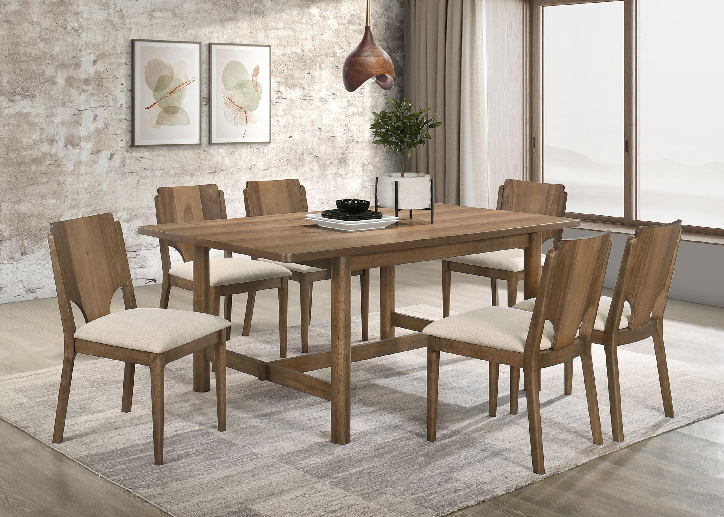 Crestmore Dining Table - Romeo & Juliet Furniture (Warren,MI)