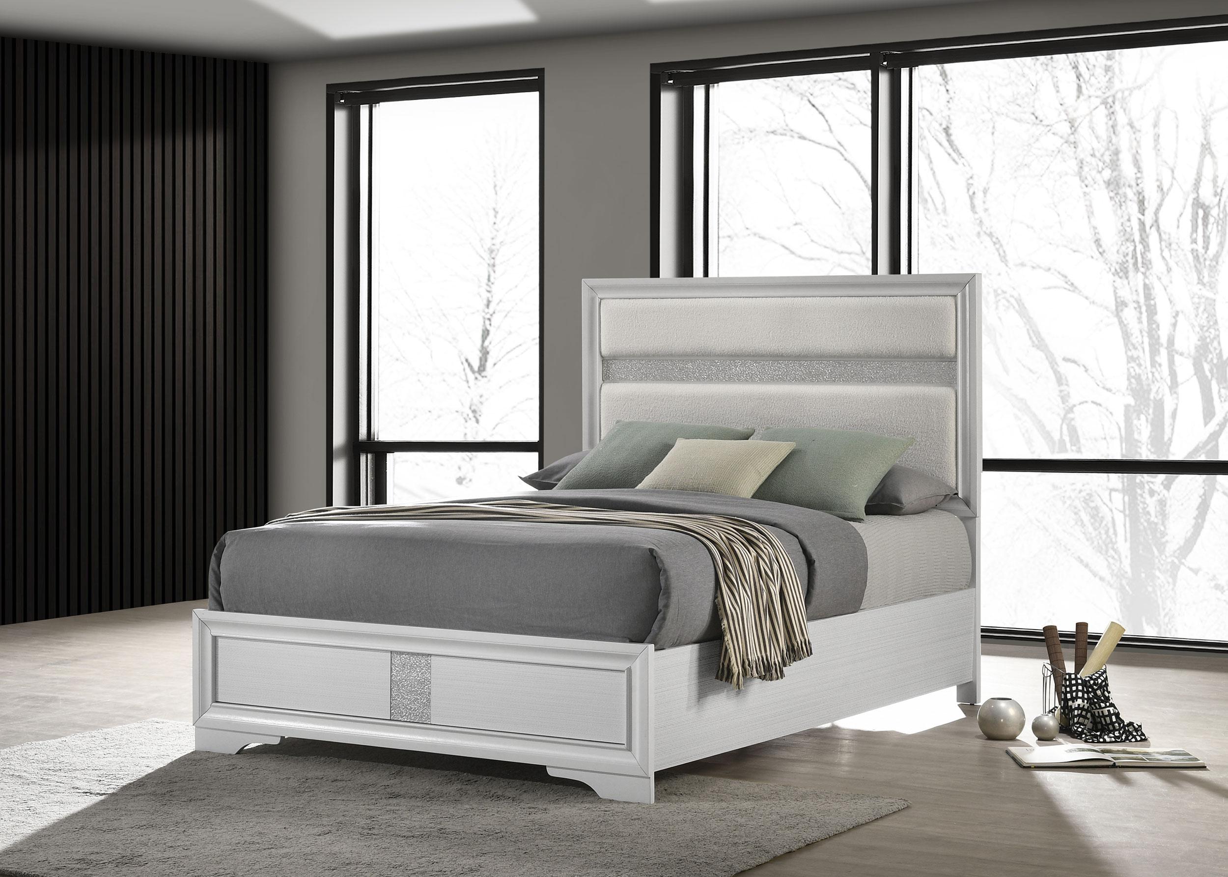 Miranda Panel Bed - Romeo & Juliet Furniture (Warren,MI)