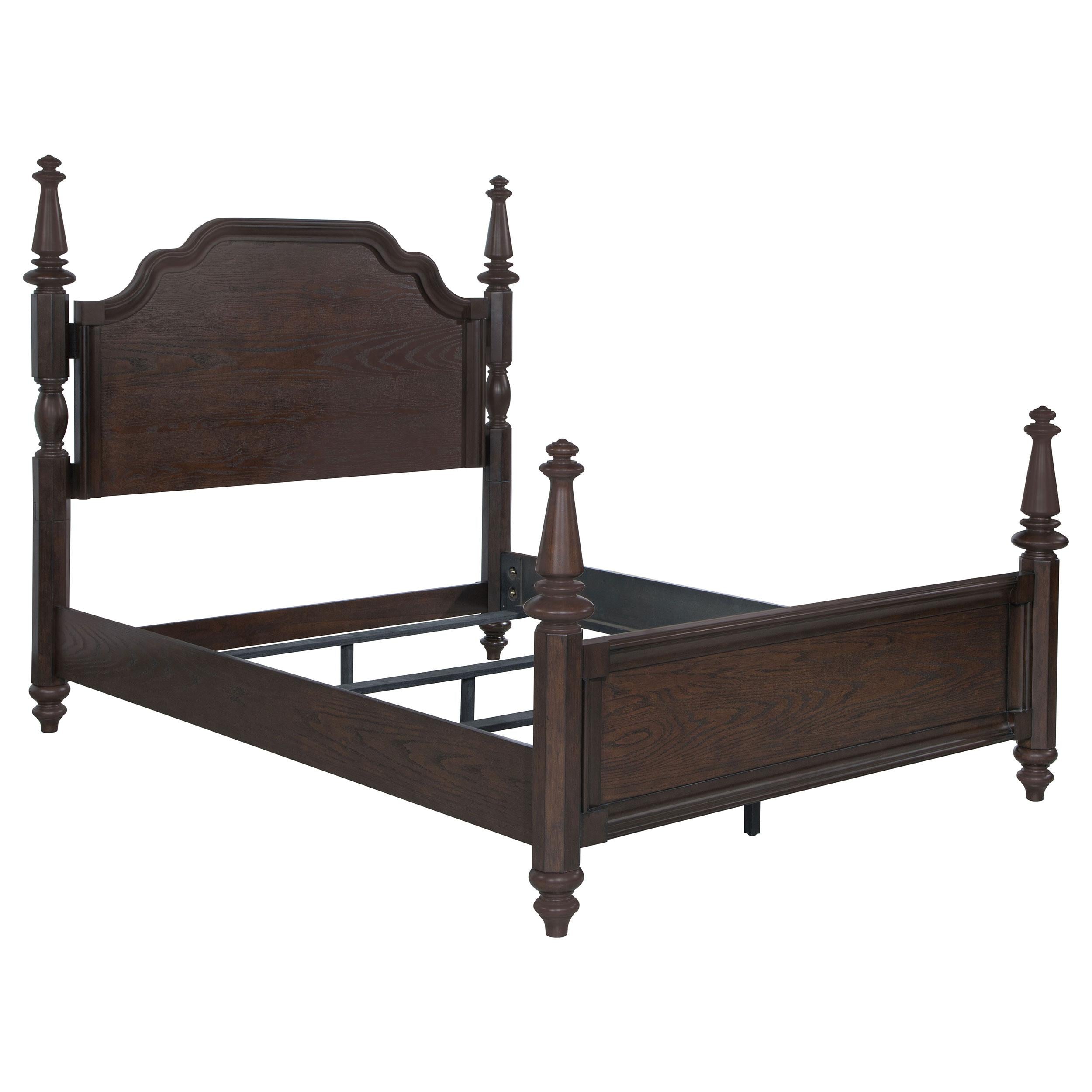 Andover Four-Poster Panel Bed - Romeo & Juliet Furniture (Warren,MI)