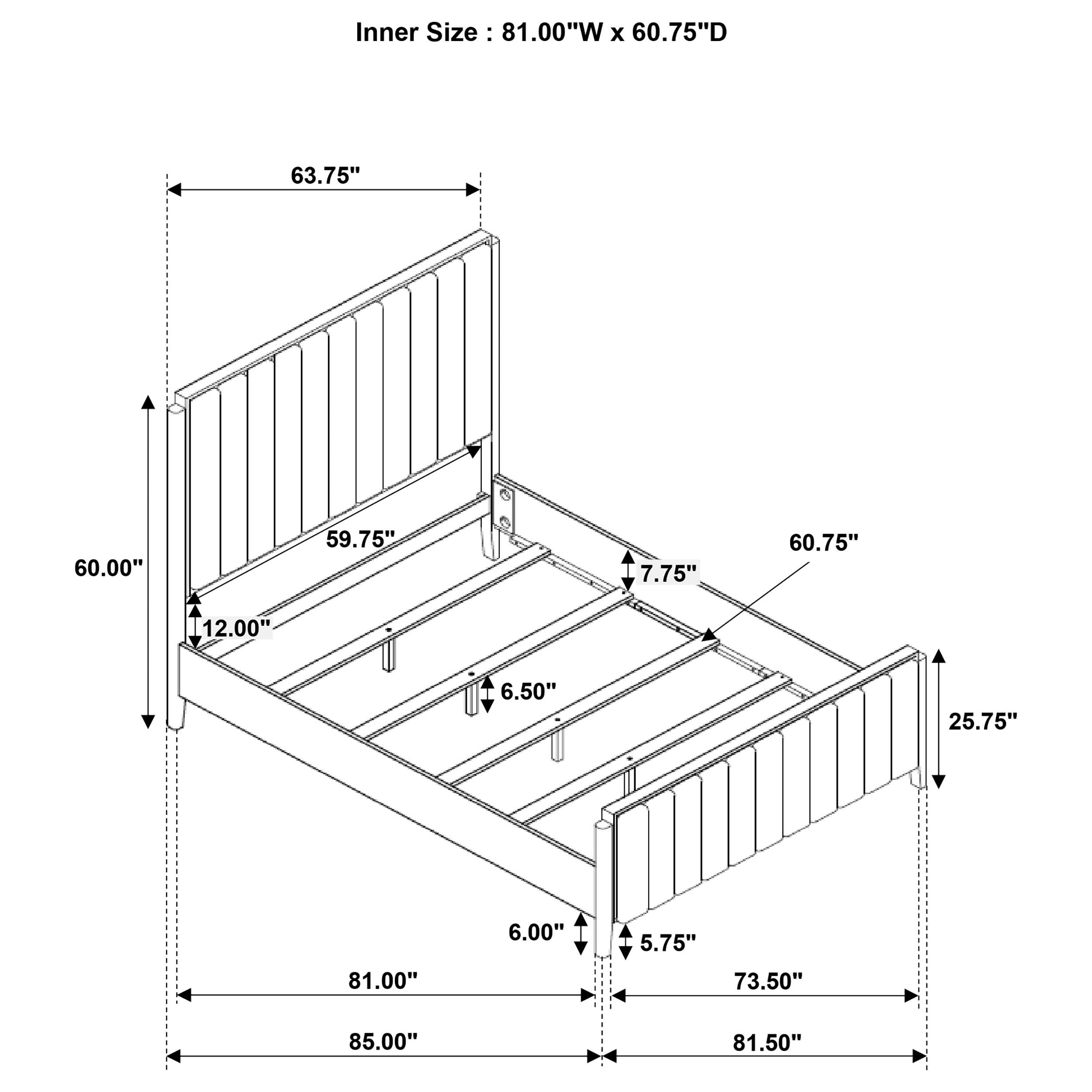 Brookmead Bedroom Set - Romeo & Juliet Furniture (Warren,MI)