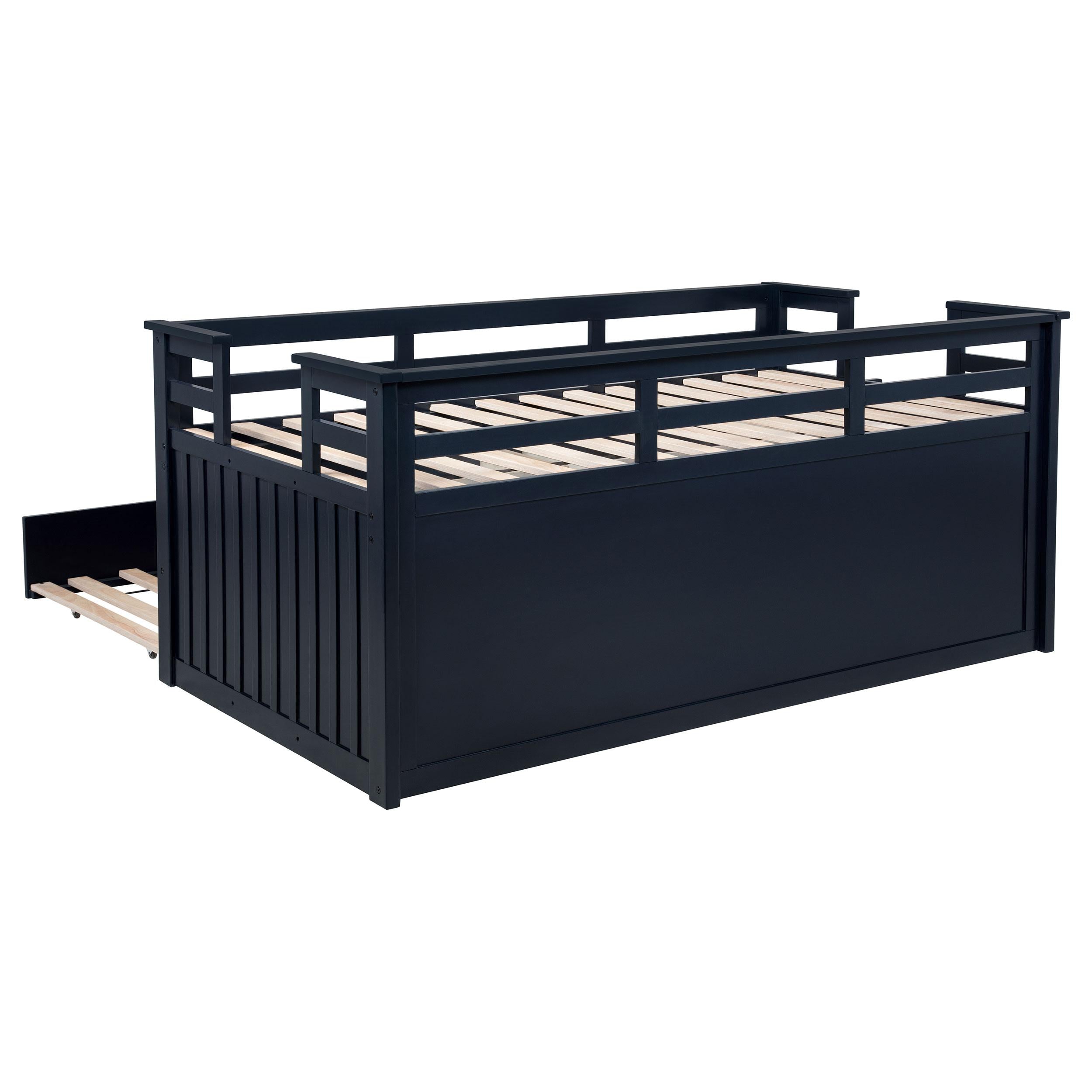 Carlsbad Captains Bed with Trundle - Romeo & Juliet Furniture (Warren,MI)