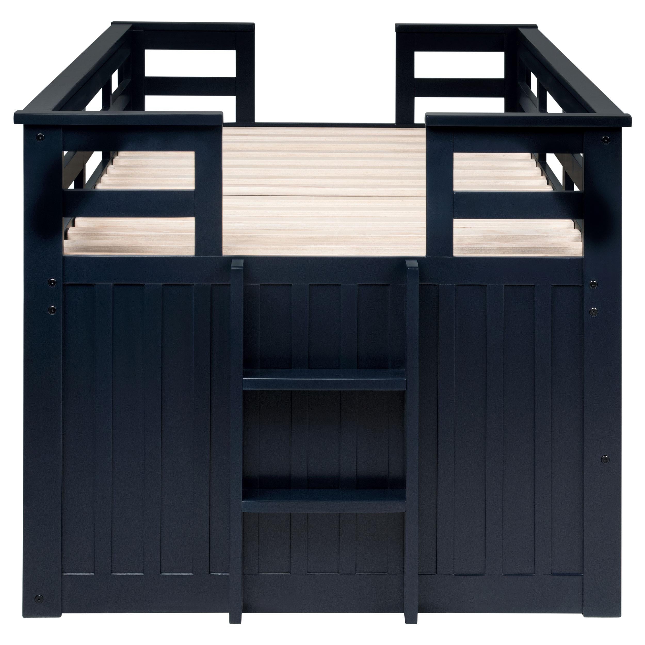 Carlsbad Captains Bed with Trundle - Romeo & Juliet Furniture (Warren,MI)