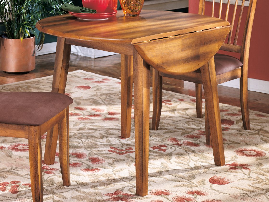 Berringer Dining Drop Leaf Table - Romeo & Juliet Furniture (Warren,MI)