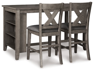 Caitbrook Counter Height Dining Package - Romeo & Juliet Furniture (Warren,MI)
