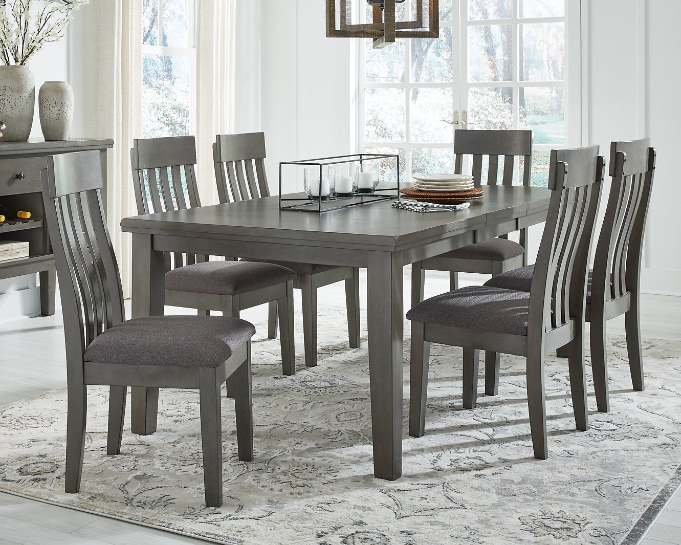 Hallanden Dining Extension Table - Romeo & Juliet Furniture (Warren,MI)