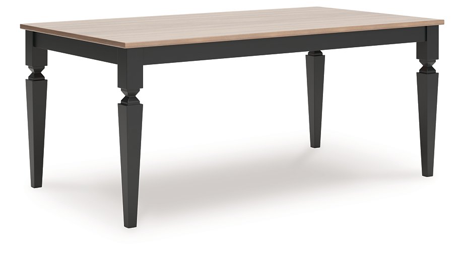 Brenkerton Dining Table - Romeo & Juliet Furniture (Warren,MI)