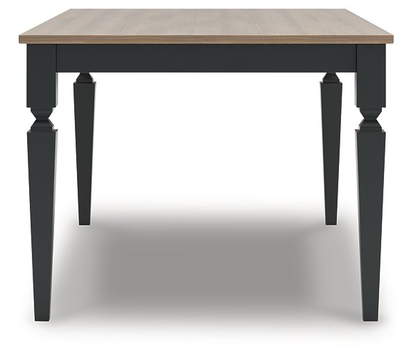 Brenkerton Dining Table - Romeo & Juliet Furniture (Warren,MI)