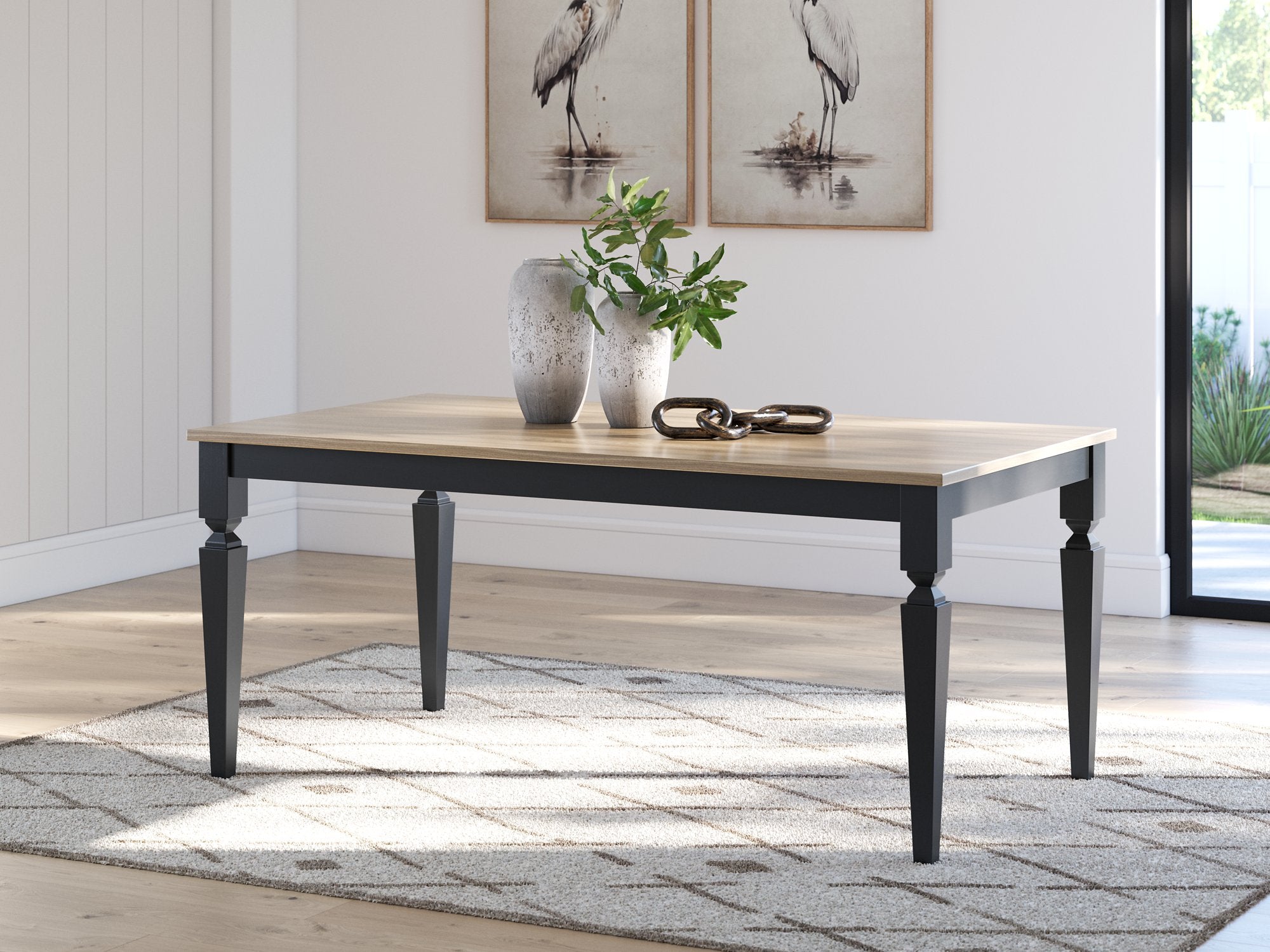 Brenkerton Dining Table - Romeo & Juliet Furniture (Warren,MI)