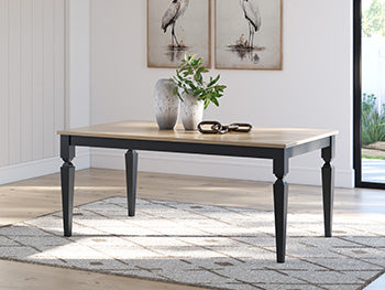 Brenkerton Dining Table - Romeo & Juliet Furniture (Warren,MI)