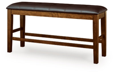 Ralene Counter Height Dining Bench - Romeo & Juliet Furniture (Warren,MI)
