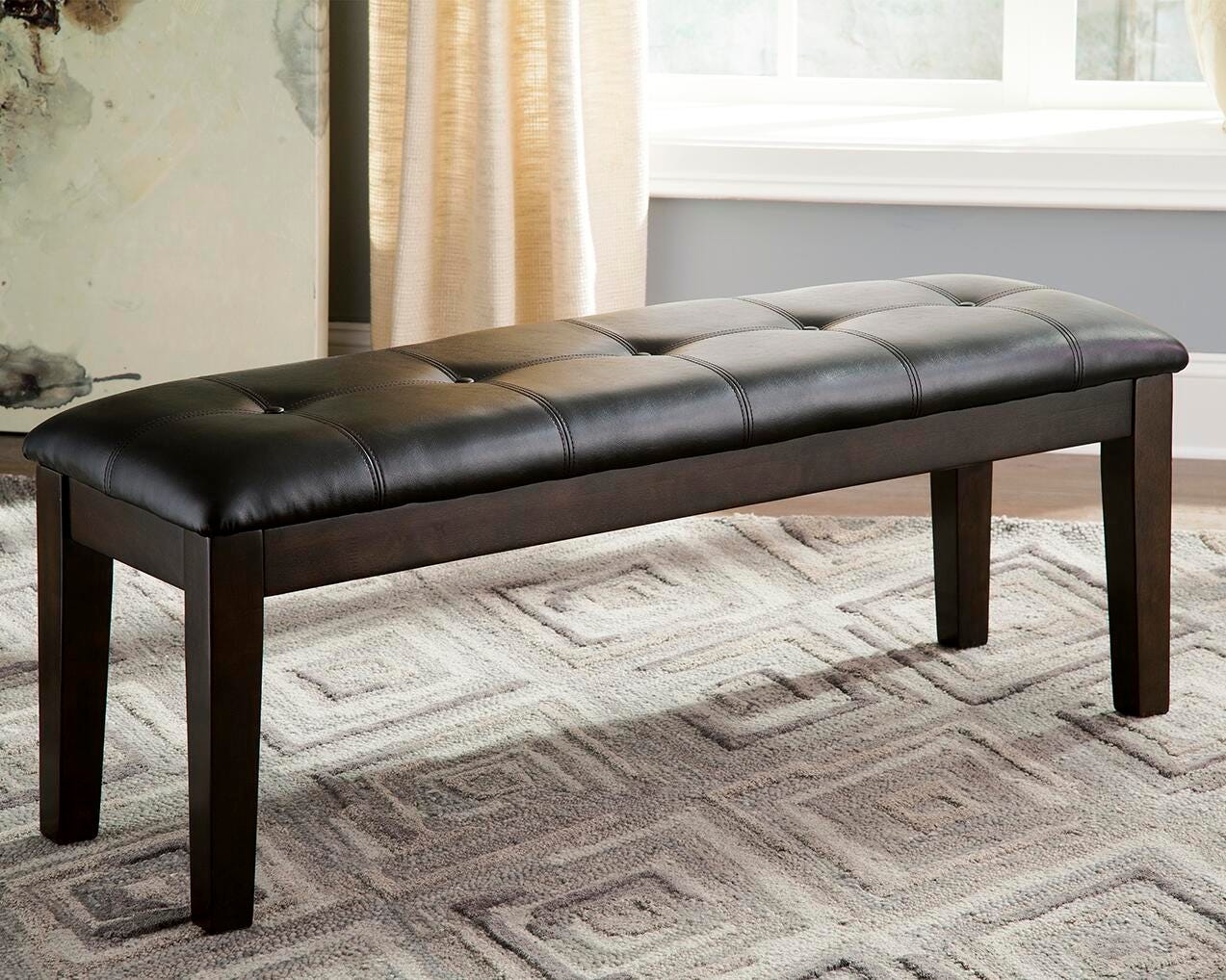 Haddigan Dining Bench - Romeo & Juliet Furniture (Warren,MI)