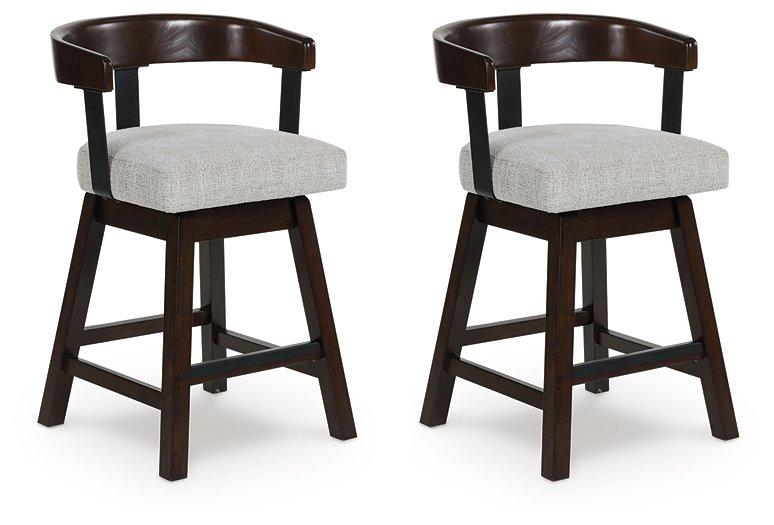 Haddigan Counter Height Barstool (Set of 2) - Romeo & Juliet Furniture (Warren,MI)