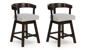 Haddigan Counter Height Barstool (Set of 2) - Romeo & Juliet Furniture (Warren,MI)