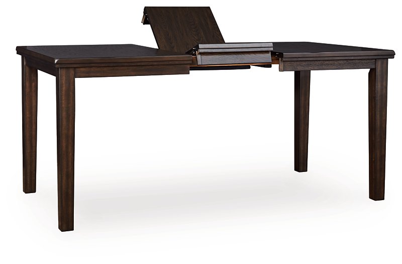 Haddigan Counter Height Dining Extension Table - Romeo & Juliet Furniture (Warren,MI)