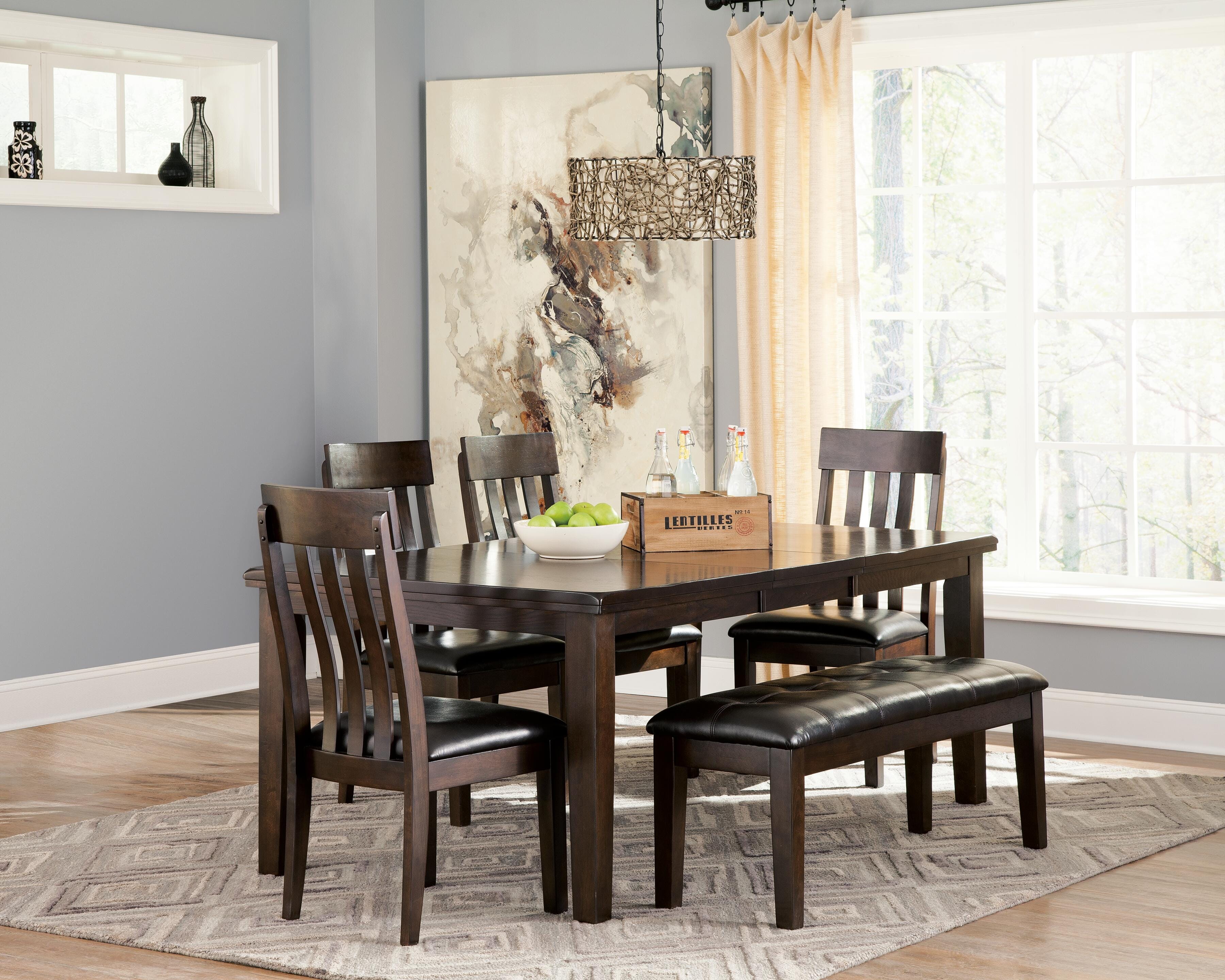 Haddigan Dining Set - Romeo & Juliet Furniture (Warren,MI)