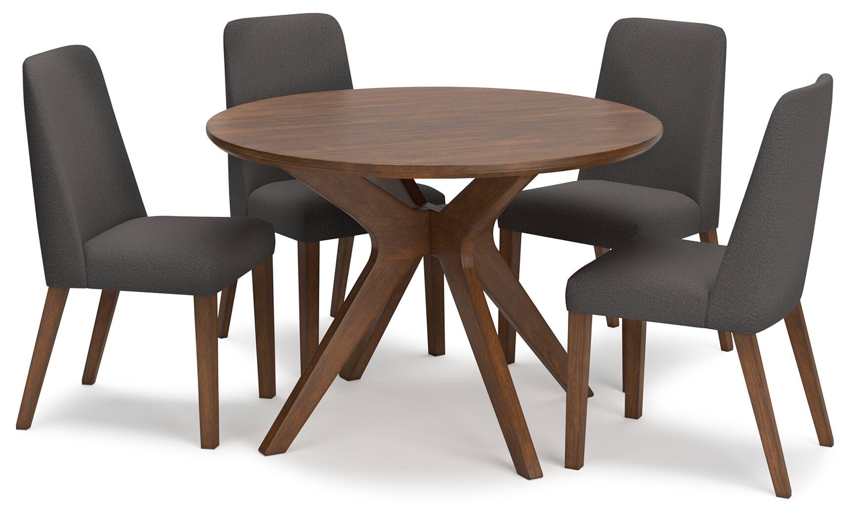 Lyncott Dining Room Set - Romeo & Juliet Furniture (Warren,MI)