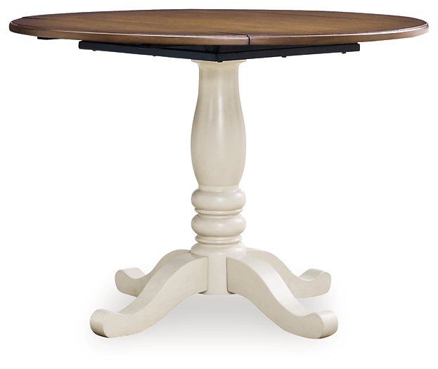 Wirloni Dining Drop Leaf Table - Romeo & Juliet Furniture (Warren,MI)