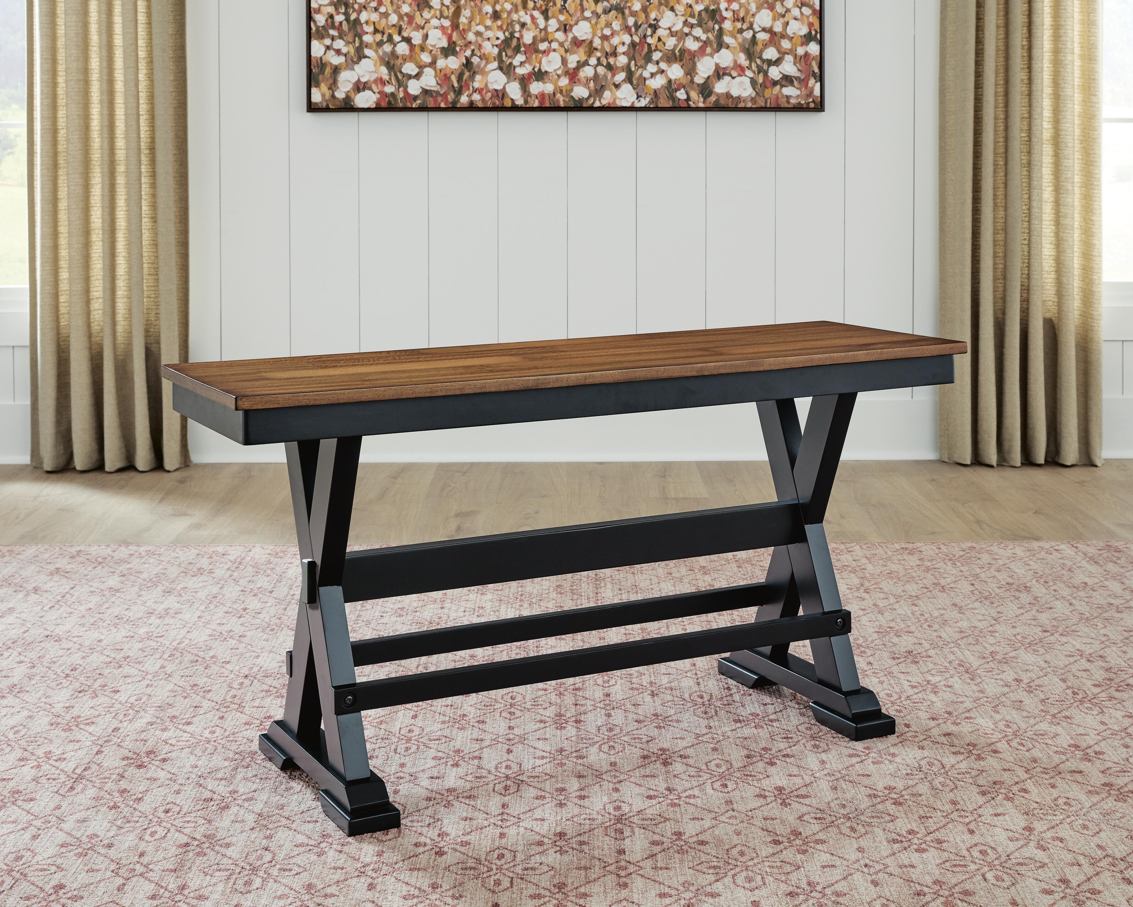 Wildenauer 48" Counter Height Bench - Romeo & Juliet Furniture (Warren,MI)