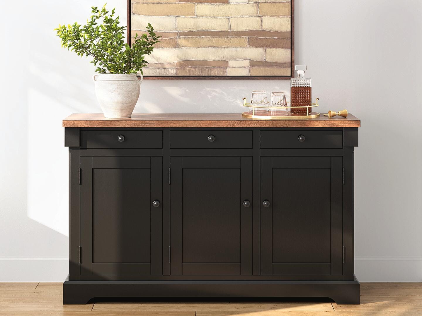 Wildenauer Dining Buffet - Romeo & Juliet Furniture (Warren,MI)