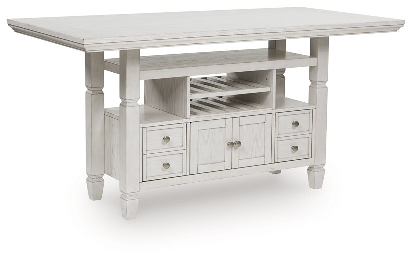 Robbinsdale Counter Height Dining Table - Romeo & Juliet Furniture (Warren,MI)