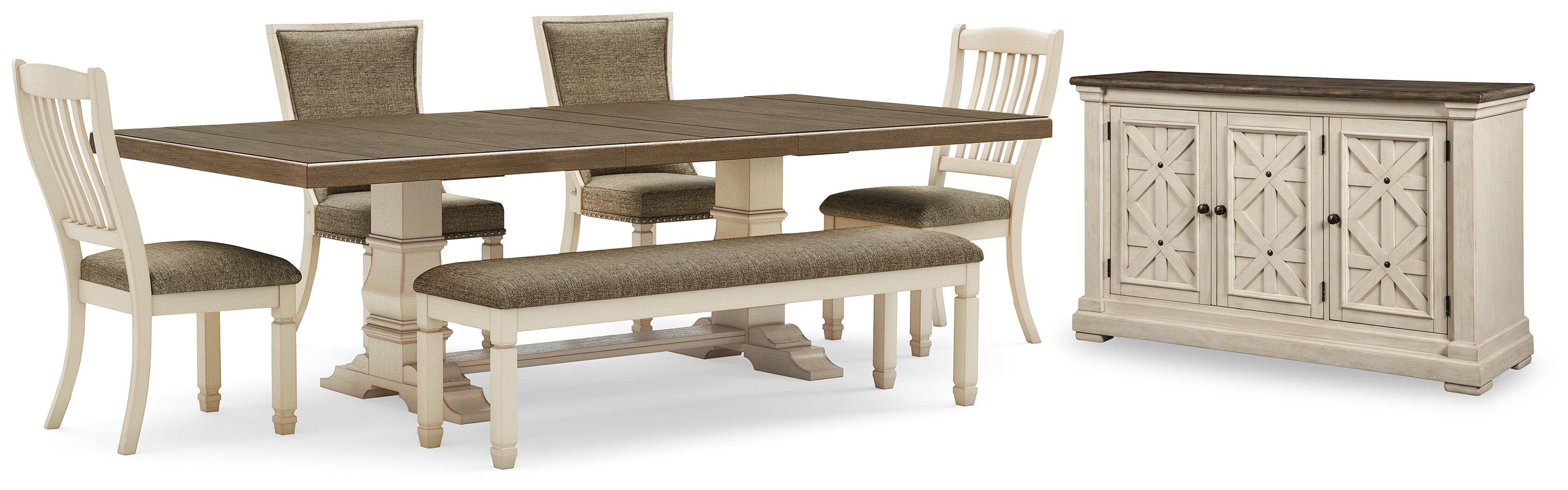 Bolanburg Dining Room Set - Romeo & Juliet Furniture (Warren,MI)