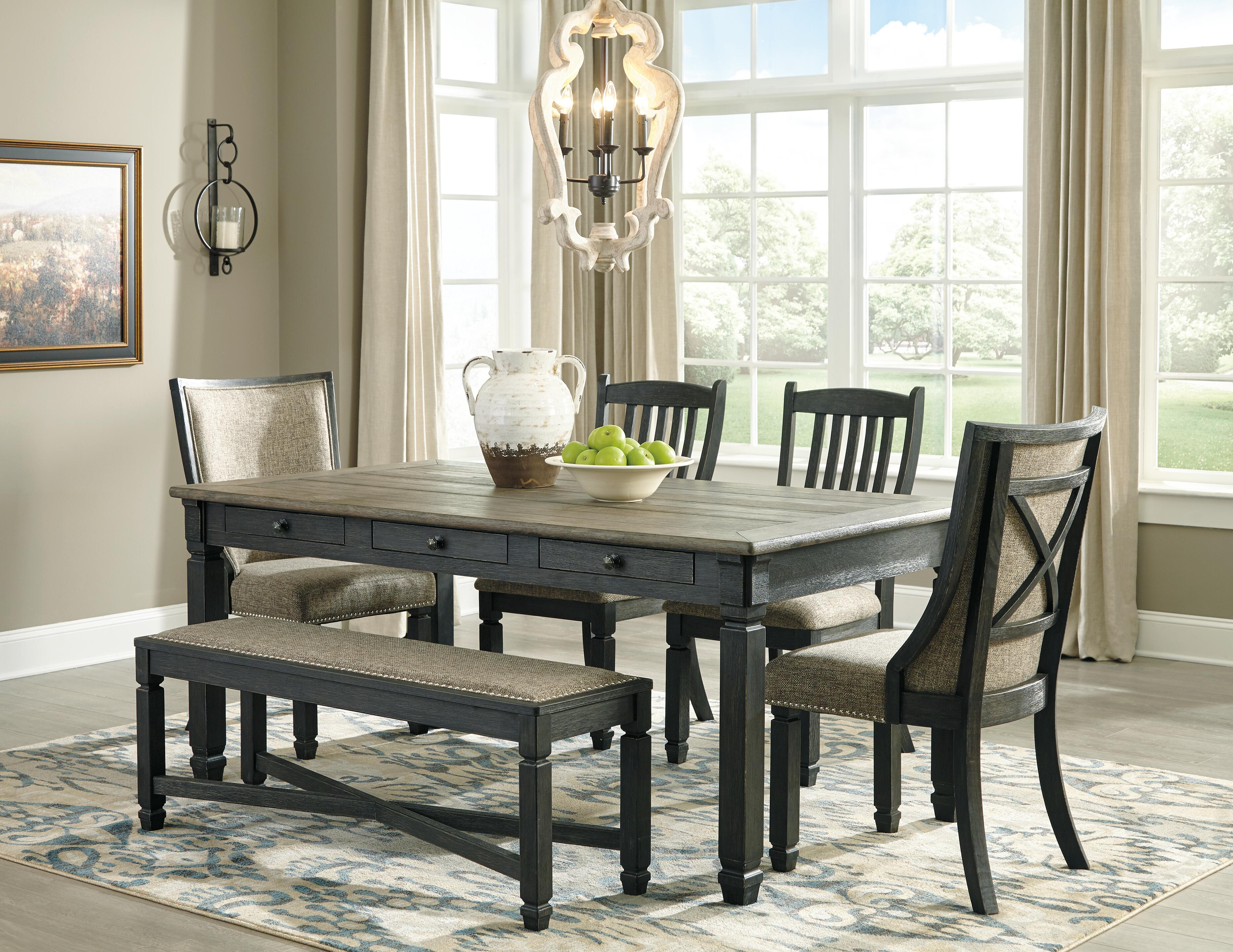 Tyler Creek Dining Set - Romeo & Juliet Furniture (Warren,MI)