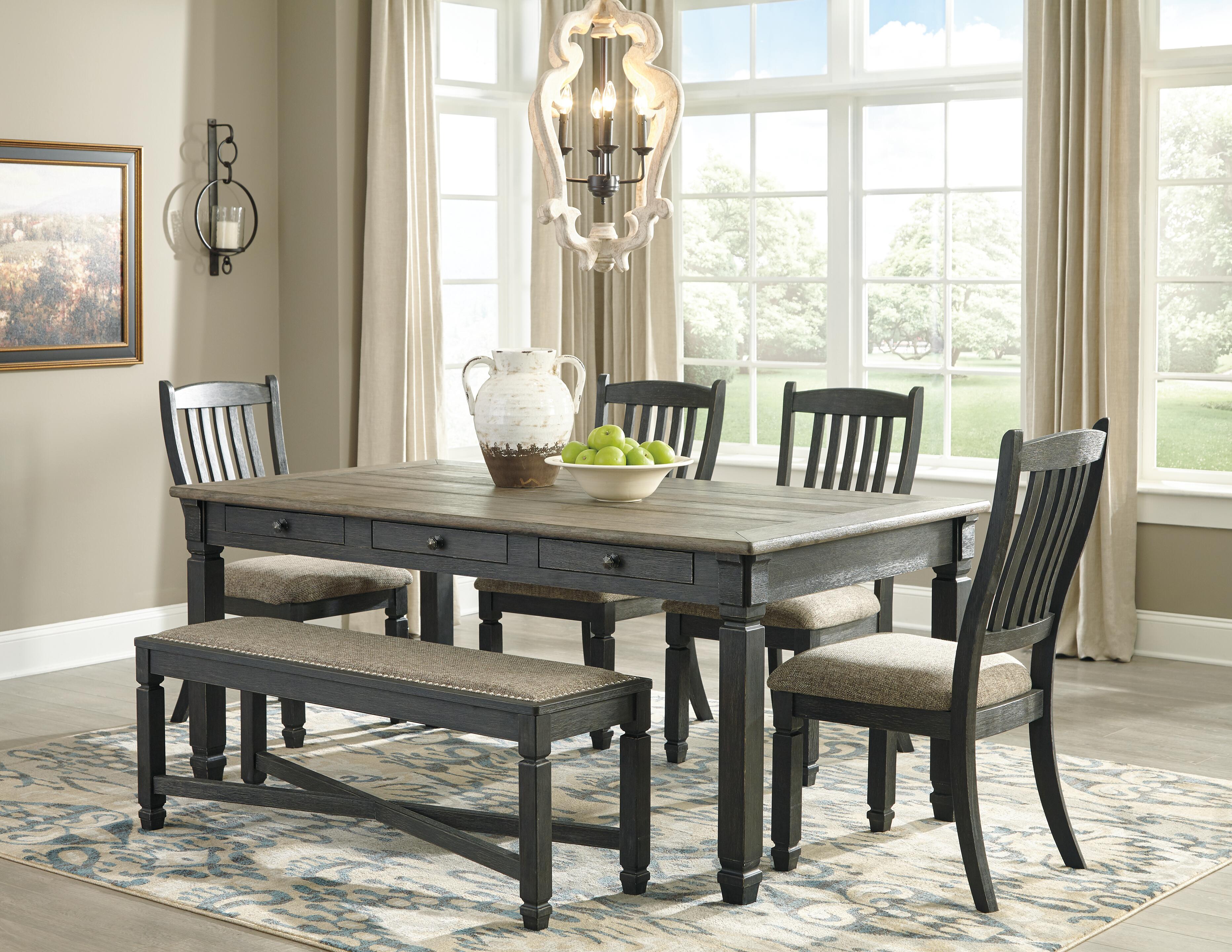 Tyler Creek Dining Set - Romeo & Juliet Furniture (Warren,MI)
