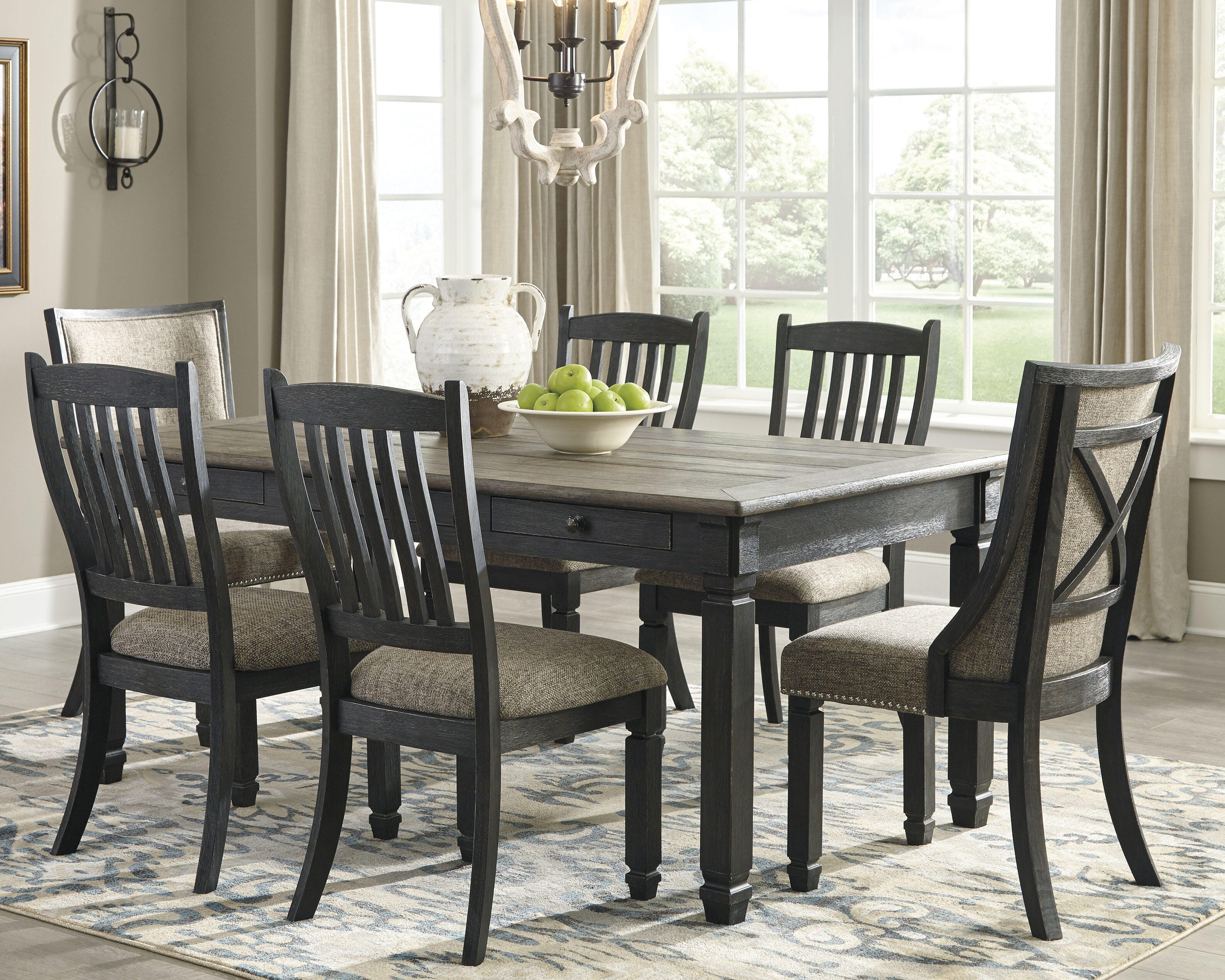 Tyler Creek Dining Set - Romeo & Juliet Furniture (Warren,MI)