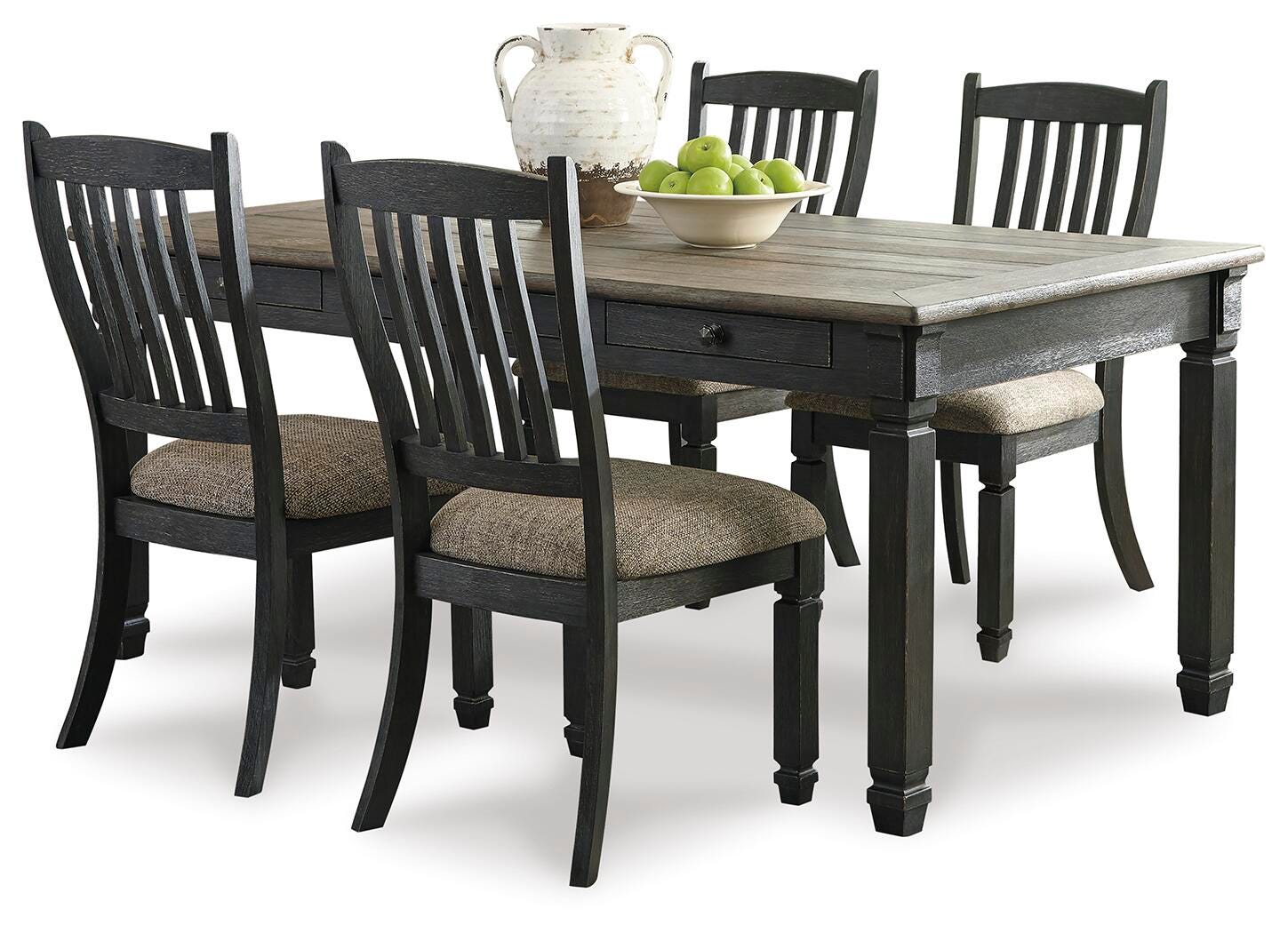 Tyler Creek Dining Set - Romeo & Juliet Furniture (Warren,MI)