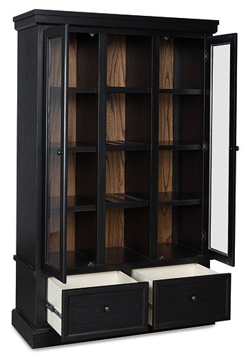 Greddinton Curio - Romeo & Juliet Furniture (Warren,MI)