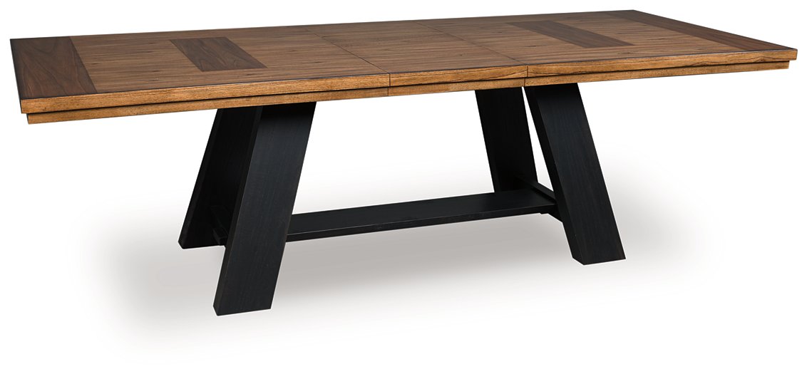 Greddinton Dining Extension Table - Romeo & Juliet Furniture (Warren,MI)