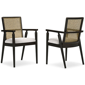 Galliden Dining Arm Chair - Romeo & Juliet Furniture (Warren,MI)