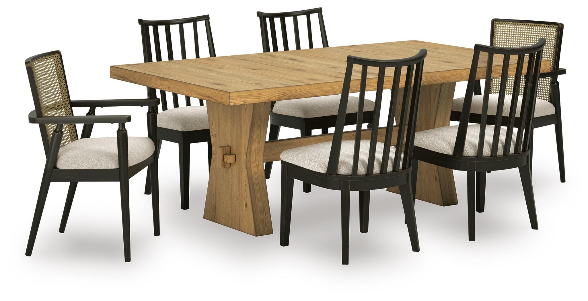 Galliden Dining Room Set - Romeo & Juliet Furniture (Warren,MI)