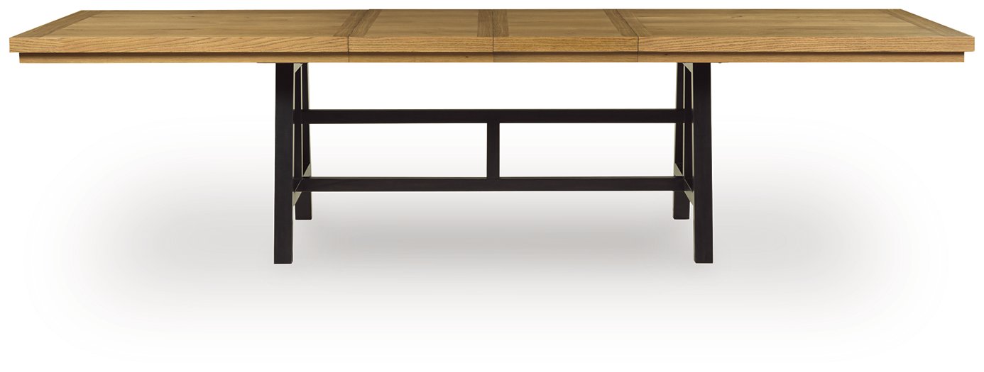 Galliden Dining Extension Table - Romeo & Juliet Furniture (Warren,MI)